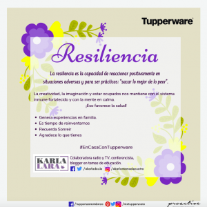 Es tiempo de resiliencia con Tupperware