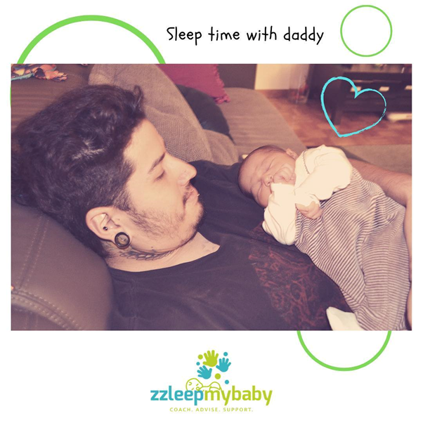 Cómo lograr involucrarte en el descanso de tu bebé como papá