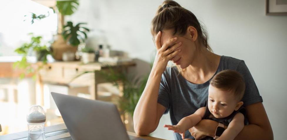 Ser mamá durante el confinamiento no es nada fácil
