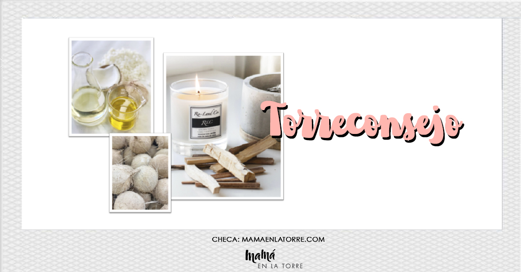 Velas aromáticas – Coco natural