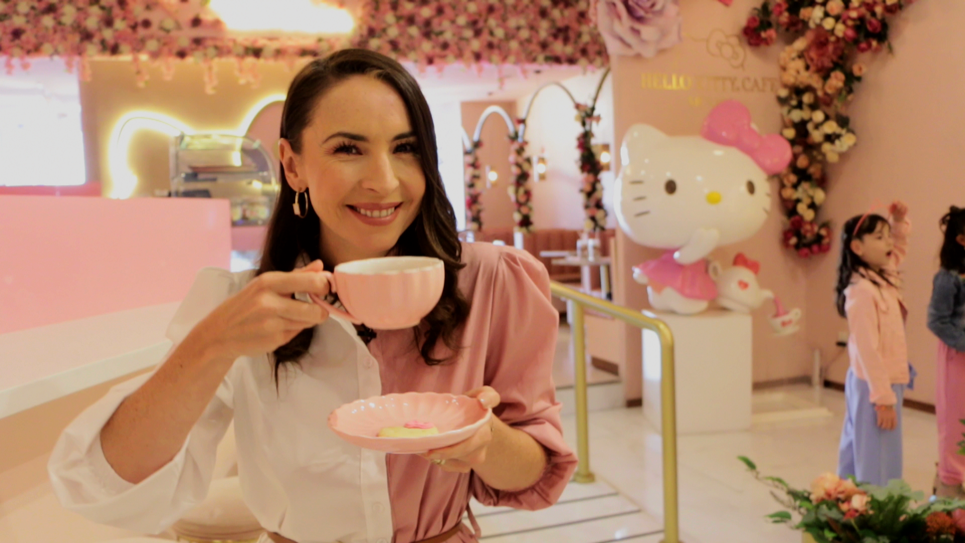 Un café con Hello Kitty